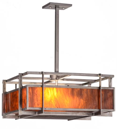 Boulder Creek 2 Light 28" Wide Pendant