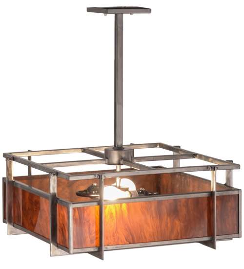 Boulder Creek 2 Light 28" Wide Pendant