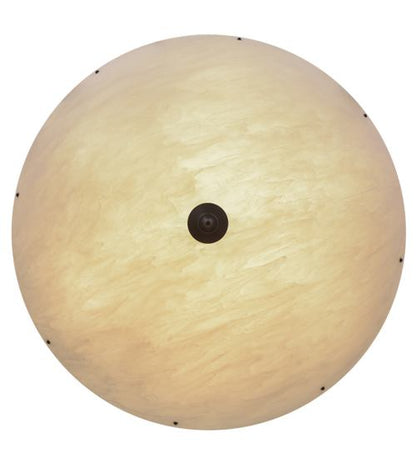Madison 12 Light 60" Wide Semi-Flush Bowl Ceiling Fixture - Timeless Bronze Finish