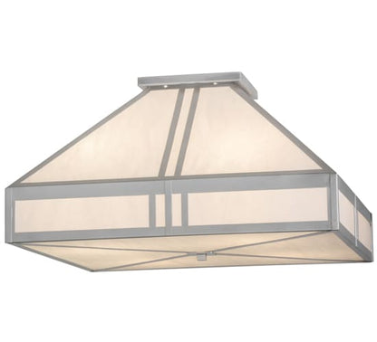 Whitewing 4 Light 51" Wide Flush Mount Ceiling Fixture