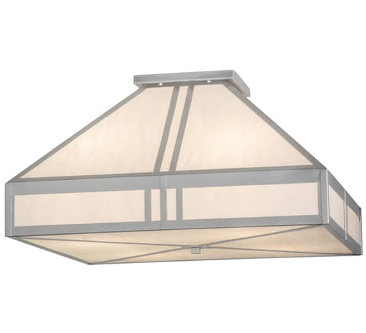 Whitewing 4 Light 51" Wide Flush Mount Ceiling Fixture