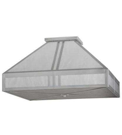 Whitewing 4 Light 51" Wide Flush Mount Ceiling Fixture
