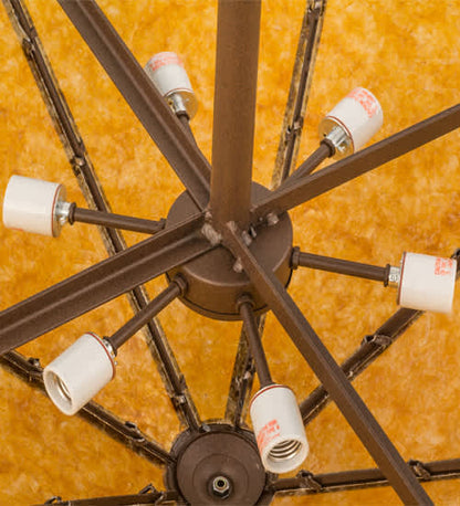 Fishtracks 6 Light 48" Wide Semi-Flush Ceiling Fixture