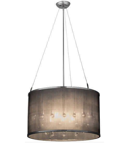 Cilindro 9 Light 24" Wide Suspension Pendant