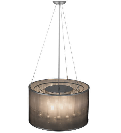 Cilindro 9 Light 24" Wide Suspension Pendant