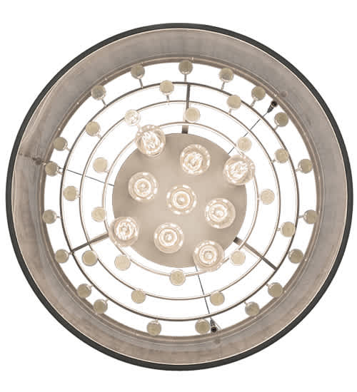 Cilindro 9 Light 24" Wide Suspension Pendant