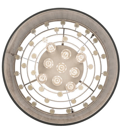 Cilindro 9 Light 24" Wide Suspension Pendant