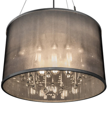 Cilindro 9 Light 24" Wide Suspension Pendant