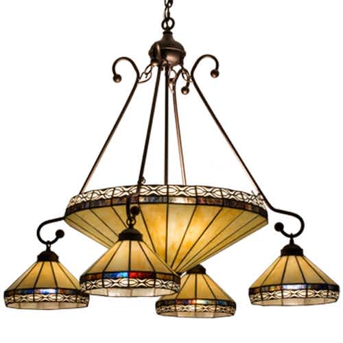 Crestwood 7 Light 36" Wide Chandelier