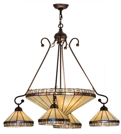 Crestwood 7 Light 36" Wide Chandelier