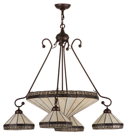 Crestwood 7 Light 36" Wide Chandelier