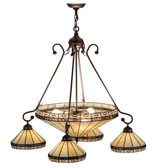 Crestwood 7 Light 36" Wide Chandelier
