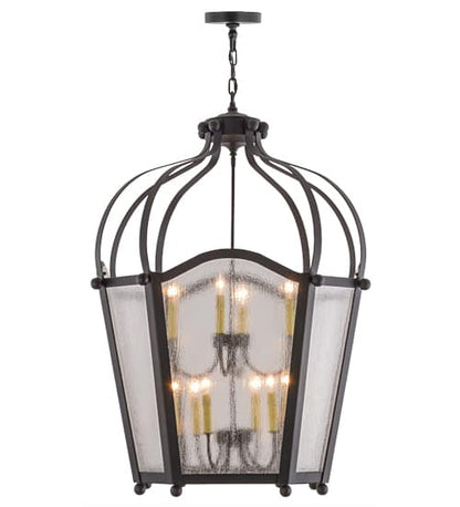 Citadel 10 Light 33" Wide Taper Candle Pendant