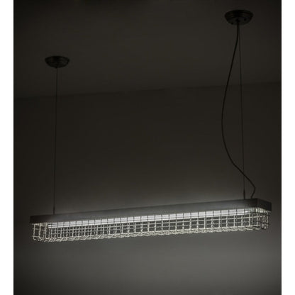 Meyda Tiffany Paloma Golpe 50" Wide Linear Pendant