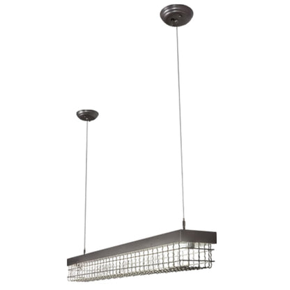 Meyda Tiffany Paloma Golpe 50" Wide Linear Pendant