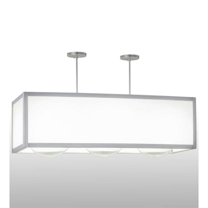 Meyda Tiffany Convex 3 Light 44" Wide Linear Pendant