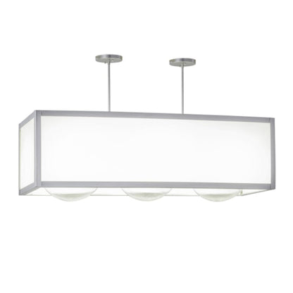 Meyda Tiffany Convex 3 Light 44" Wide Linear Pendant