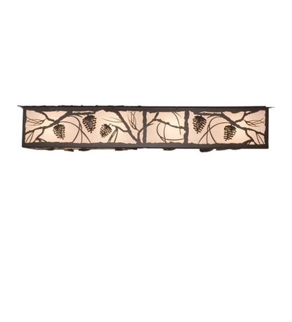 Whispering Pines 8 Light 50" Wide Flush Mount Ceiling Fixture