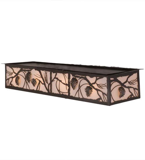 Whispering Pines 8 Light 50" Wide Flush Mount Ceiling Fixture