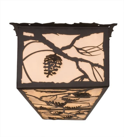 Whispering Pines 8 Light 50" Wide Flush Mount Ceiling Fixture