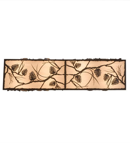 Whispering Pines 8 Light 50" Wide Flush Mount Ceiling Fixture