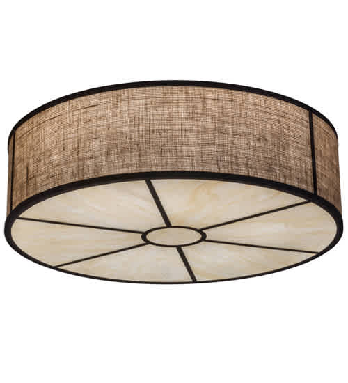 Cilindro 6 Light 36" Wide Flush Mount Drum Ceiling Fixture