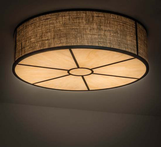Cilindro 6 Light 36" Wide Flush Mount Drum Ceiling Fixture