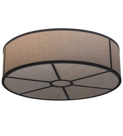 Cilindro 6 Light 36" Wide Flush Mount Drum Ceiling Fixture