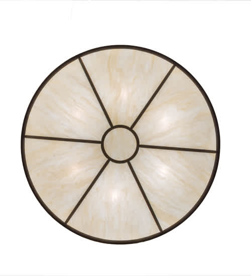 Cilindro 6 Light 36" Wide Flush Mount Drum Ceiling Fixture
