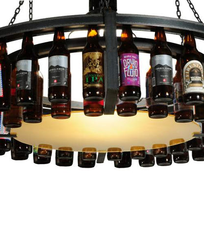 Beer:30 4 Light 54" Wide Pendant