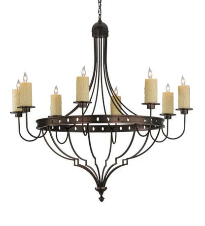 Bottini 8 Light 48" Wide Taper Candle Style Chandelier