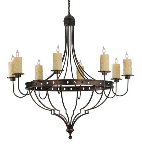 Bottini 8 Light 48" Wide Taper Candle Style Chandelier