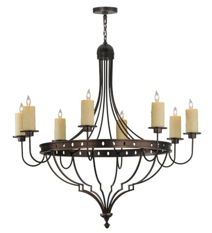 Bottini 8 Light 48" Wide Taper Candle Style Chandelier