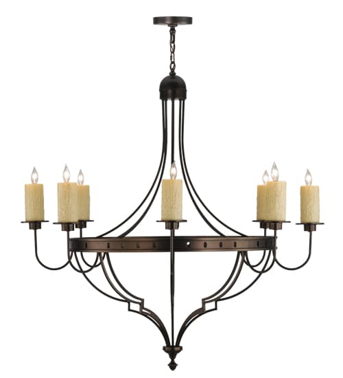 Bottini 8 Light 48" Wide Taper Candle Style Chandelier
