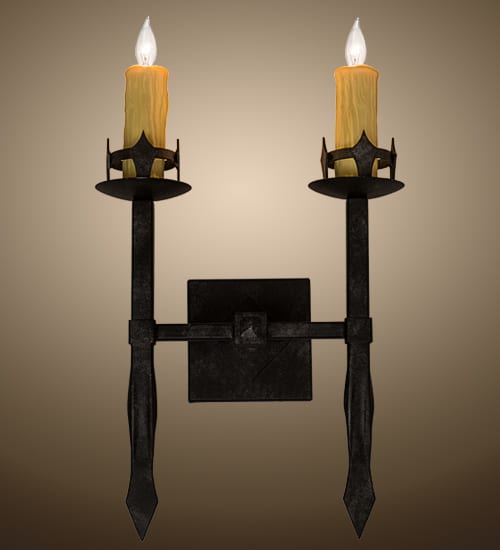 Castilla 2 Light 21" Tall Wall Sconce