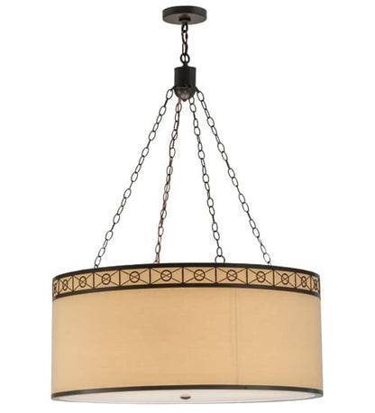 Cilindro 4 Light 37" Wide Suspension Pendant