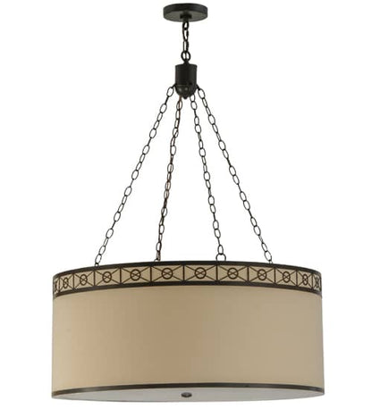 Cilindro 4 Light 37" Wide Suspension Pendant
