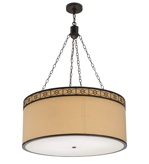 Cilindro 4 Light 37" Wide Suspension Pendant