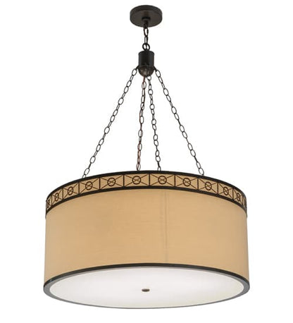 Cilindro 4 Light 37" Wide Suspension Pendant