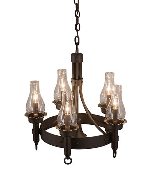 Durango 5 Light 22" Wide Chandelier