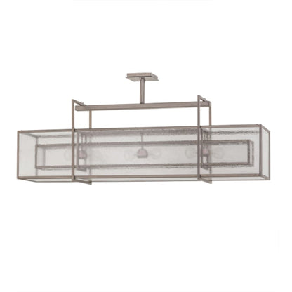 Meyda Tiffany Nelson 6 Light 54" Wide Linear Pendant