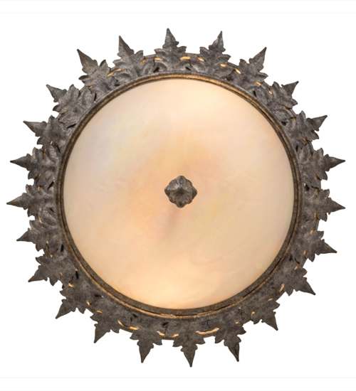 Hampton 2 Light 16" Wide Semi-Flush Bowl Ceiling Fixture