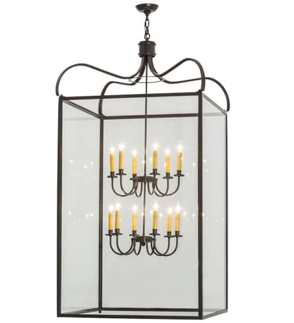Rennes 12 Light 43" Wide Taper Candle Pendant