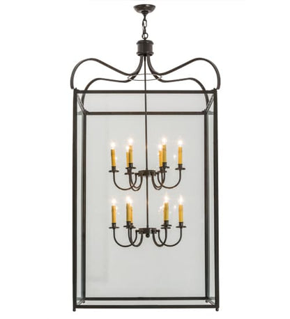 Rennes 12 Light 43" Wide Taper Candle Pendant