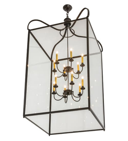 Rennes 12 Light 43" Wide Taper Candle Pendant