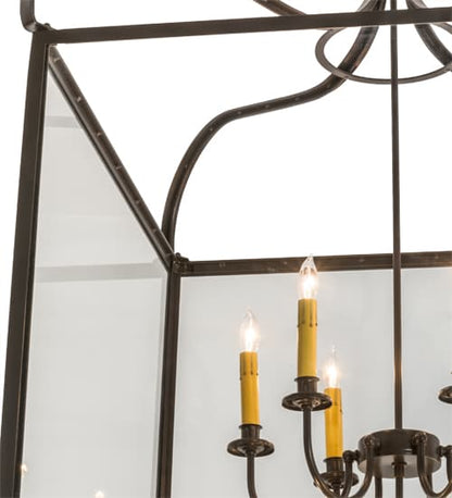 Rennes 12 Light 43" Wide Taper Candle Pendant