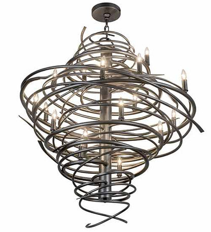 Cyclone 18 Light 36" Wide Candle Style Chandelier