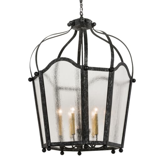 Citadel 6 Light 32" Wide Taper Candle Pendant