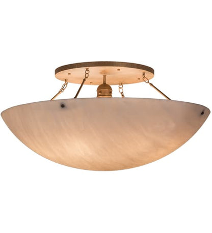 Artesia 8 Light 42" Wide Semi-Flush Bowl Ceiling Fixture