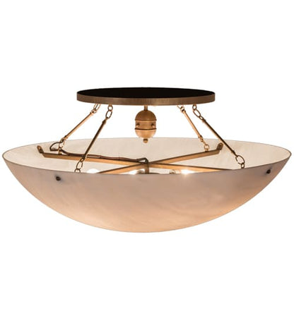 Artesia 8 Light 42" Wide Semi-Flush Bowl Ceiling Fixture
